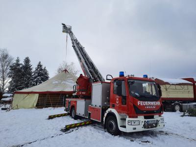 H*Kommunal - Zirkuszelt eingestürzt