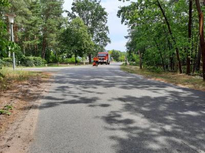 Hilfeleistung Ölspur - Beelitz, Berliner Straße