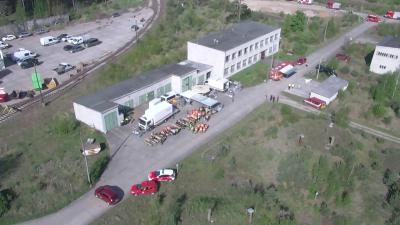 Brand Wald (groß) - Medewitz, Bahnhofstraße