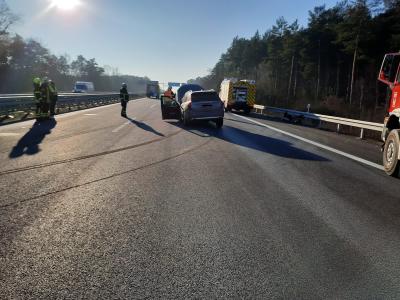 Verkehrsunfall mit Personenschaden - BAB9, AS Beelitz-Heilstätten - AS Beelitz