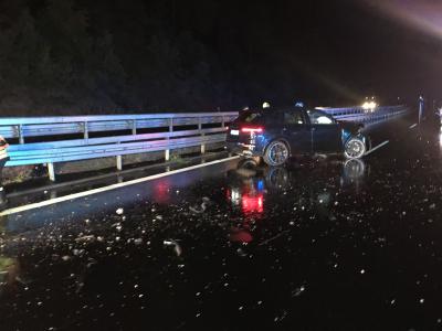 Verkehrsunfall mit Personenschaden - BAB 9 AS Beelitz- AS Beelitz Heilstätten