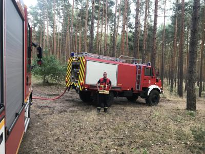 Brand Fläche - Bergheide, Six Siedlung