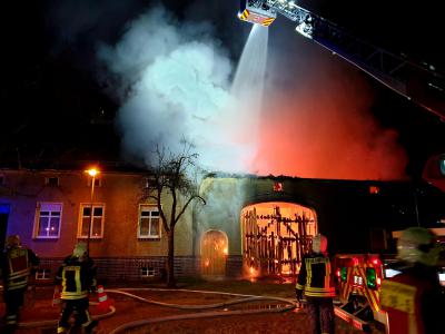 Brand Gebäude (groß) - Rieben, Beelitzer Straße