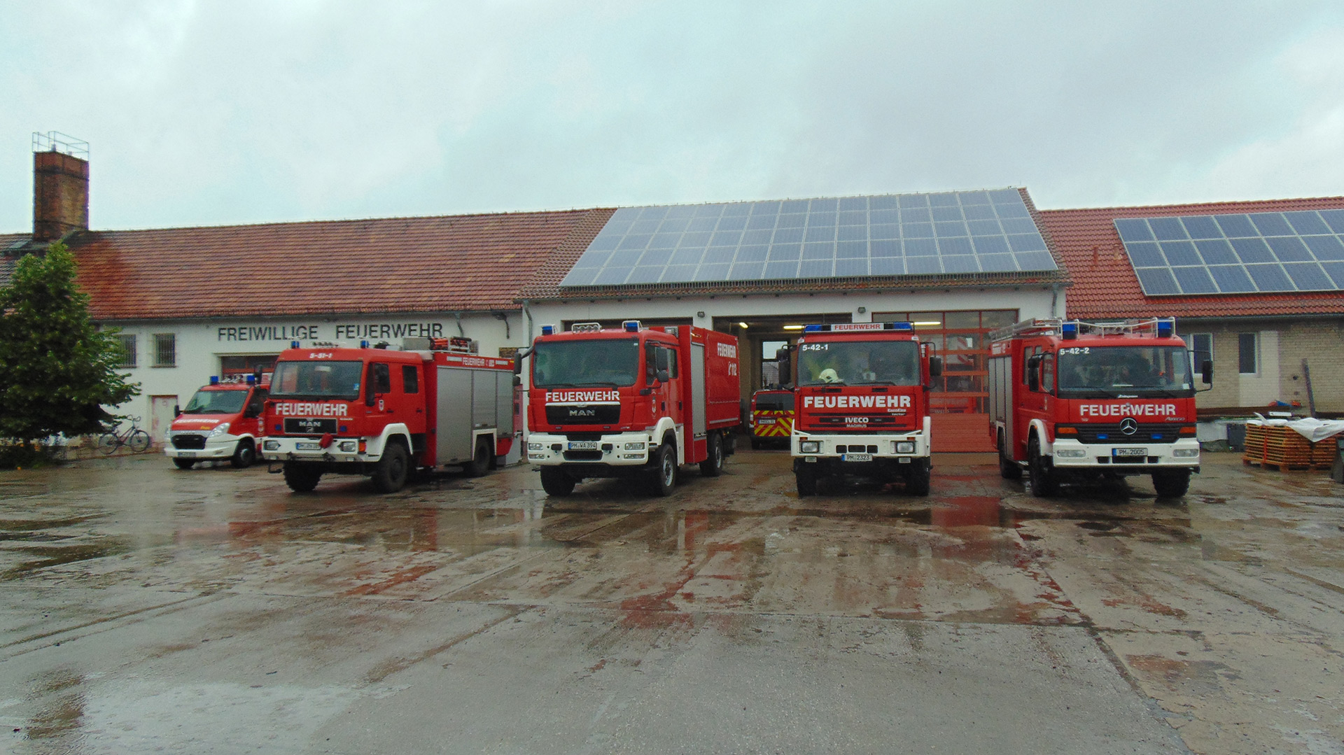 Alltagsbild der Freiwilligen Feuerwehr Stadt Beelitz